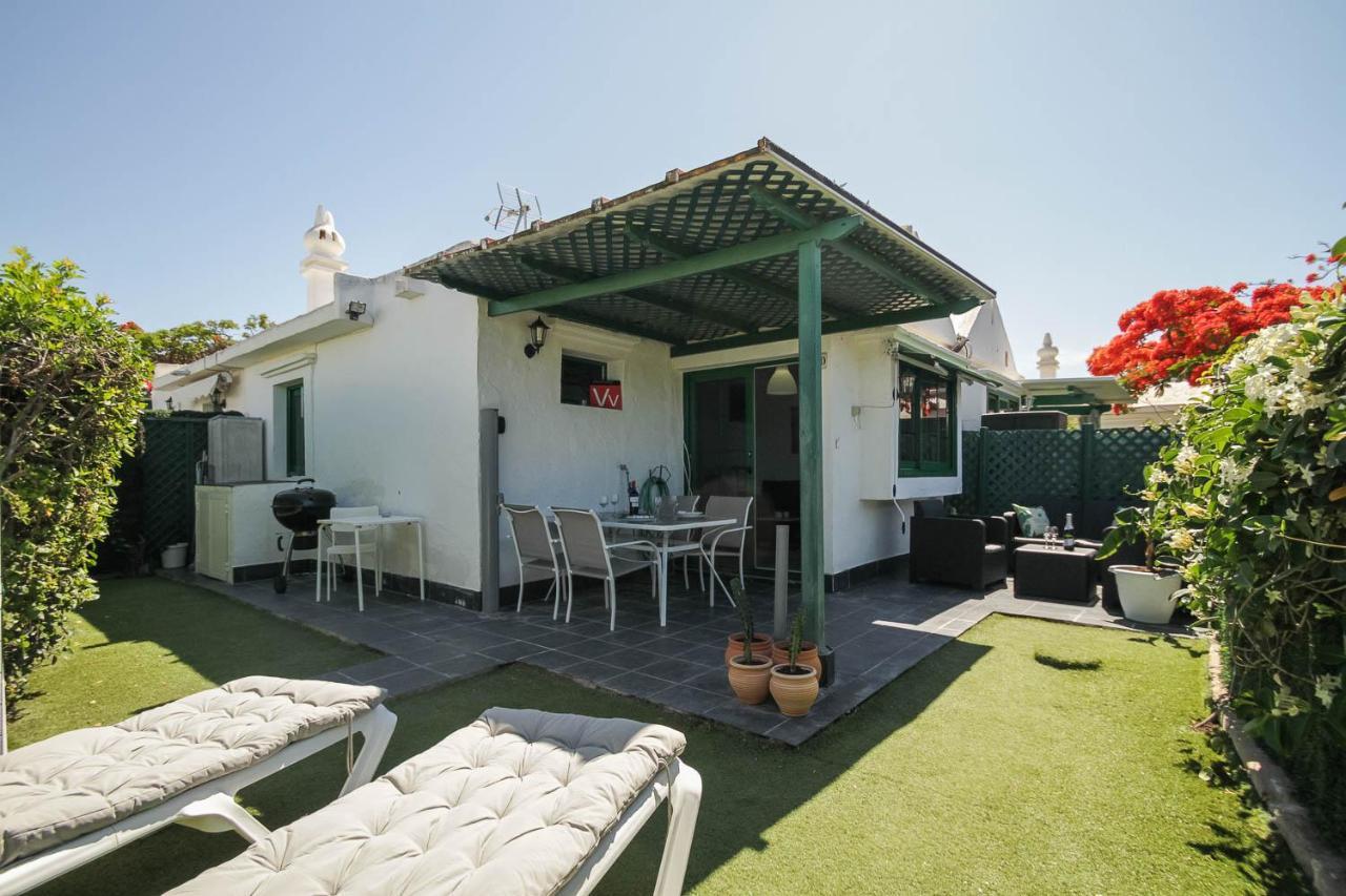 Cozy & Modern Bungalow W/Private Garden Bbq+Wifi Maspalomas  Dış mekan fotoğraf